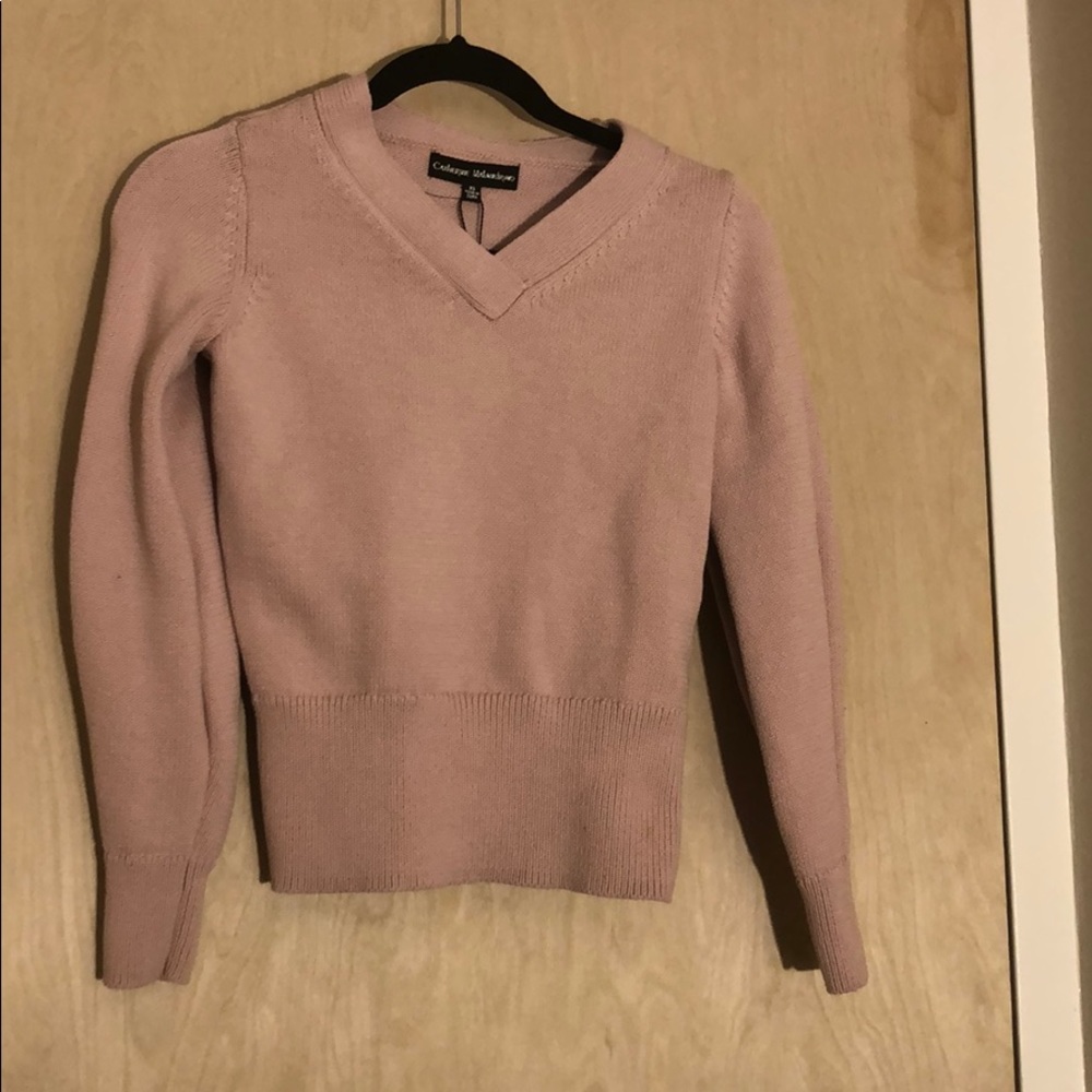 Pink sweater
